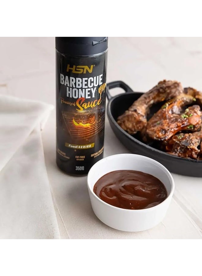 أتش أس أن صلصة باربيكيو بالعسل الصحية من HSN - 0% دهون، 100% نكهة - من HSN | 350 غرام | قليلة السكريات والسعرات الحرارية | استخدام محدود للمواد المضافة | غطاء مانع للتسرب | مناسبة للنباتيين، وأنظمة الكيتو، والأنظمة الغذائية الخالية من الغلوتين - Image 3